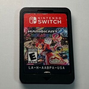 Mario Kart 8 Deluxe Nintendo Switch Game Cartridge Authentic Nintendo Game Card